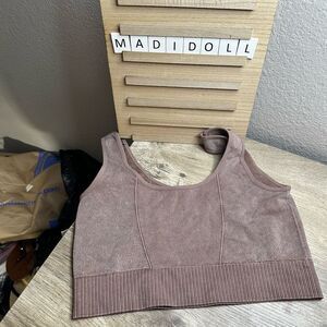 Bella Movement Women’s Large Slimming Fit Sports Bra Crop Top New NWT